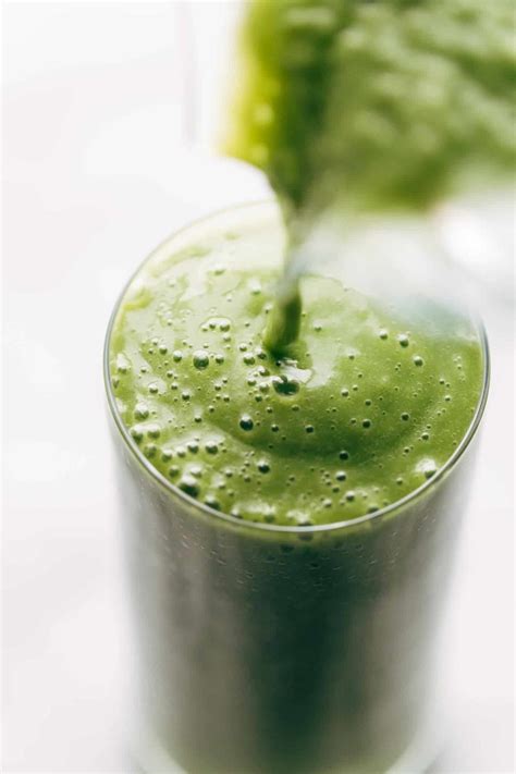The Best Green Smoothie Recipe Pinch Of Yum