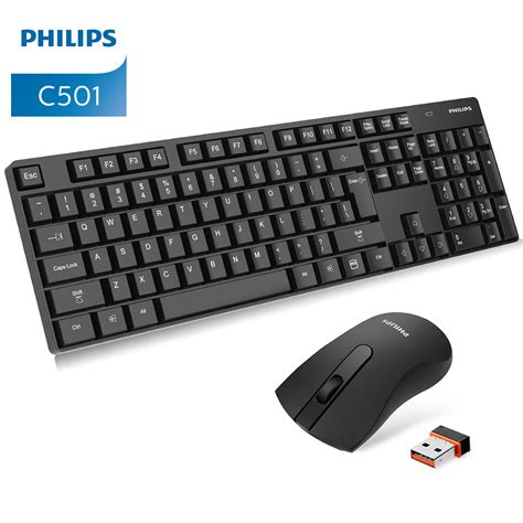 Wireless mice and keyboards are extremely portable and versatile, making them a great option if you're a person who travels a lot or simply enjoys a wireless mouse and keyboard combo is also a great option for gamers who already have a gaming controller and only need a mouse and keyboard. Philips 2.4G USB Wireless Keyboard Mouse Cordless Combo ...