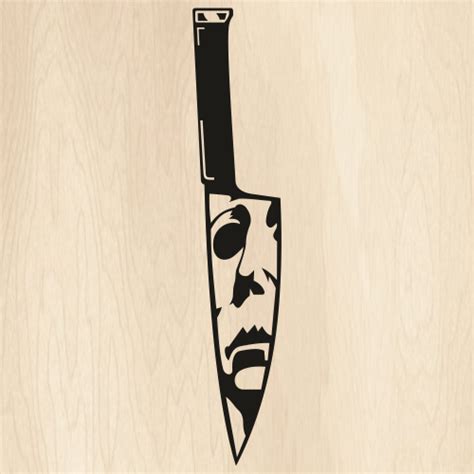 Michael Myers Knives Svg Michael Myers Halloween Knife Png Horror
