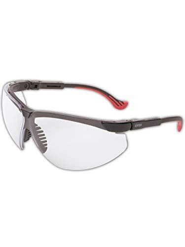 Uvex By Honeywell Genesis Xc Safety Glasses Black Frame With Clear Lens And Uvextreme Anti Fog