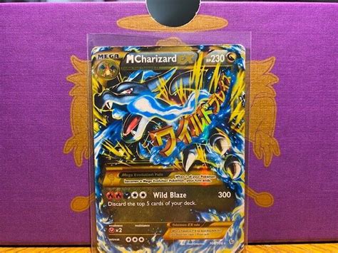 Mega M Charizard Ex 108106 Ultra Secret Rare Pokemon Holo Flashfire