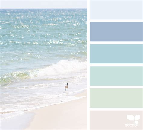 Shore Tones Beach Color Palettes Design Seeds Color Palette Green
