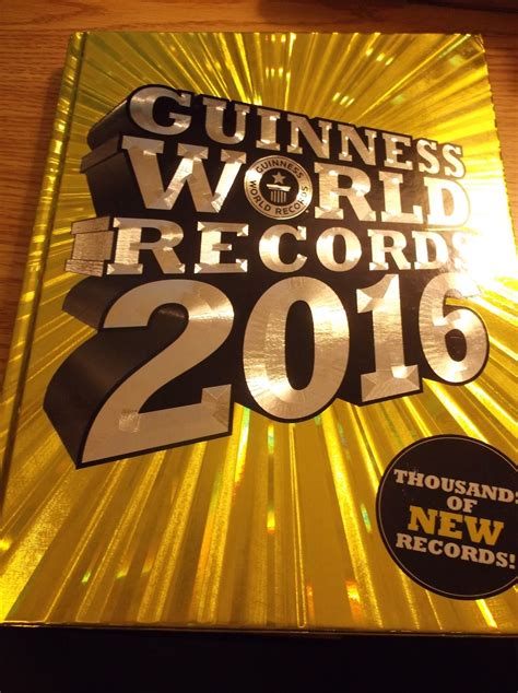 Последние твиты от guinness world records (@gwr). Missys Product Reviews : Guinness Book Of World Records ...