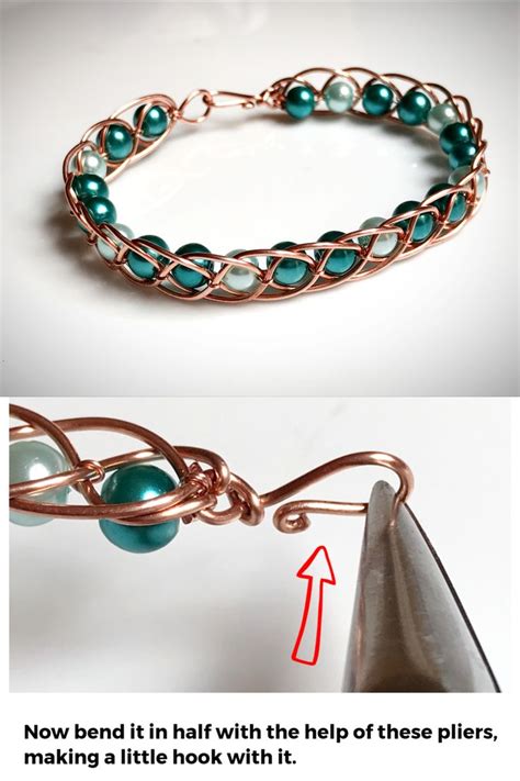 FREE Tutorial Easy Beginner Bracelet Wire Work Jewelry Wire