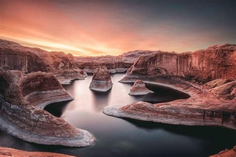 Drone Photography Nature National Park Landscape Sunrise Lake Powell