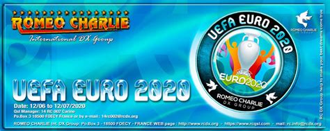 The 2020 uefa european football championship (euro 2020) is the 16th uefa european opening game: RC UEFA EURO 2020 - Roméo Charlie DX Group