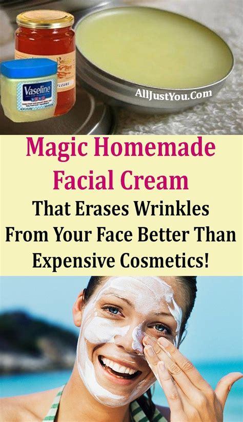 Magic Homemade Facial Cream That Erases Wrinkles From Your Face Better