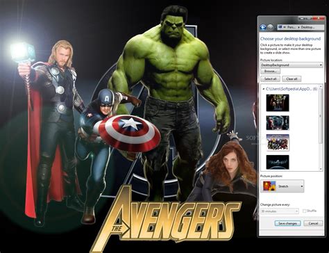 Download The Avengers Windows 7 Theme 1.0