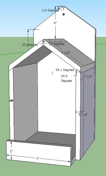 Cardinal nesting shelter bird house plans pdf construct101. cardinal birdhouse plans | Cardinal bird house, Bird house plans, Bird house plans free