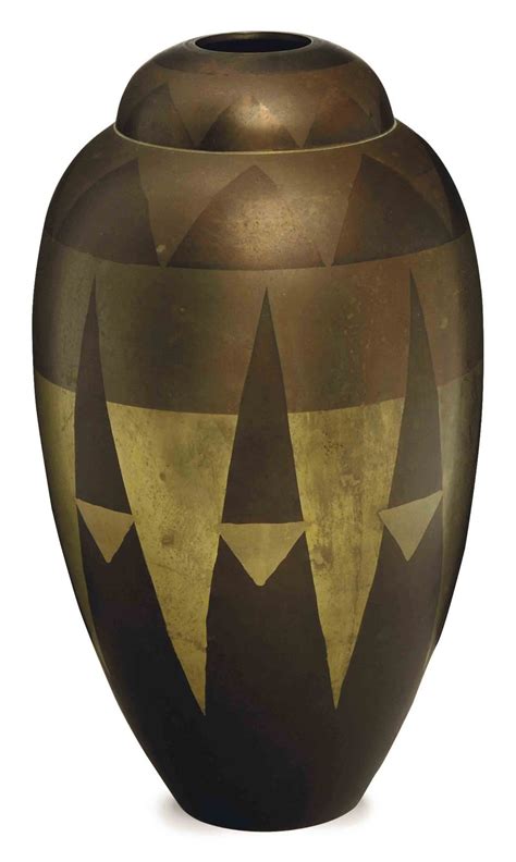 A French Art Deco Dinanderie Vase Circa 1930 Christies