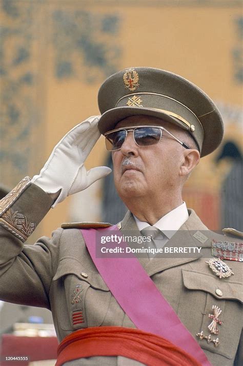 General Francisco Franco Bahamonde In 1967 News Photo Getty Images