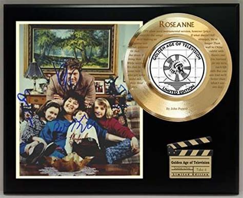 Roseanne Limited Edition Signature And Laser Etched Theme Song Lyrics