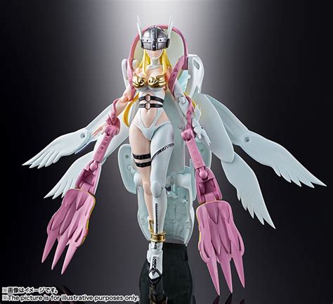 Digivolving Spirits 04 Angewomon Action Figure Completed