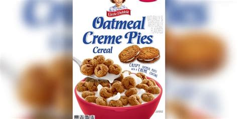 Little Debbie And Kelloggs Launch Oatmeal Pie Breakfast Cereal Fox News