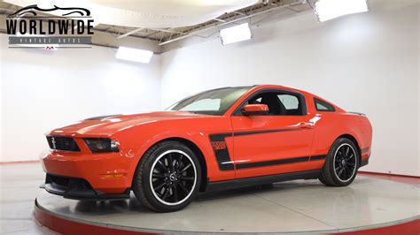 2012 Ford Mustang Boss 302 With Low Miles For A Relatively Low Price