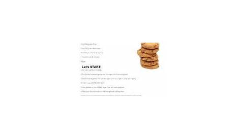 English worksheet: Cookie recipe for quantifiers | Cookie recipes, Recipes, Cookies