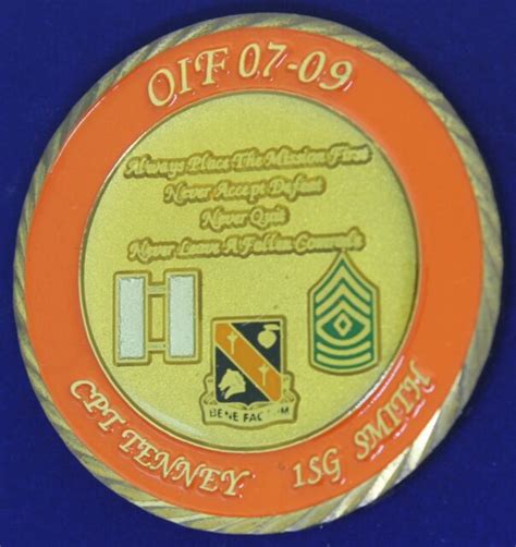 Us Army 319th Signal Battalion Oif Ii 2004 2005 Challenge Coin For Sale