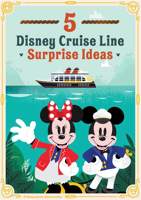 Mickey And Minnie Mouse Cruise Line Surprise Ideas