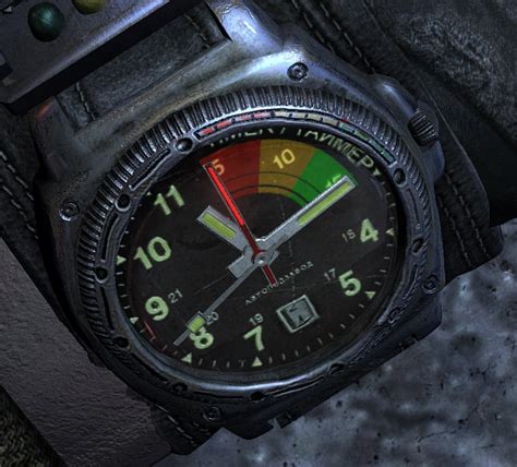 Artyom S Watch From Metro 2033 In Game Timer Is A Battery Meter Credit Original Finow Face