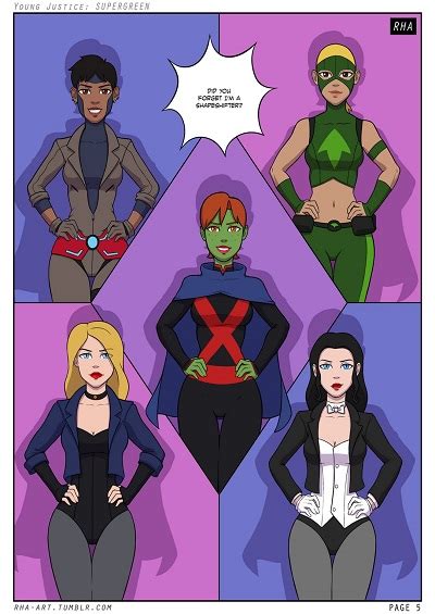 Young Justice Supergreen ⋆ Xxx Toons Porn