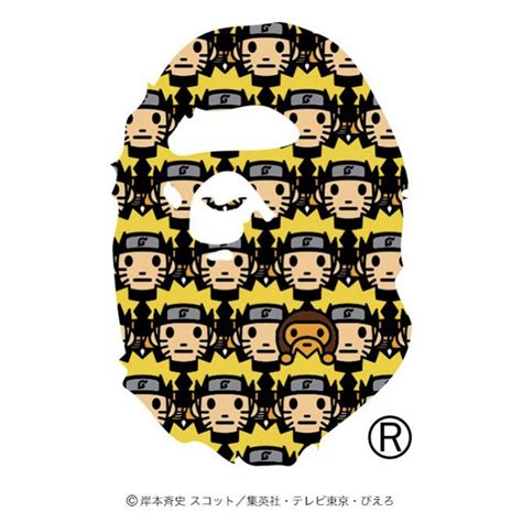 A Bathing Ape X Naruto And Boruto Kaws Wallpaper Iphone Wallpaper Tee