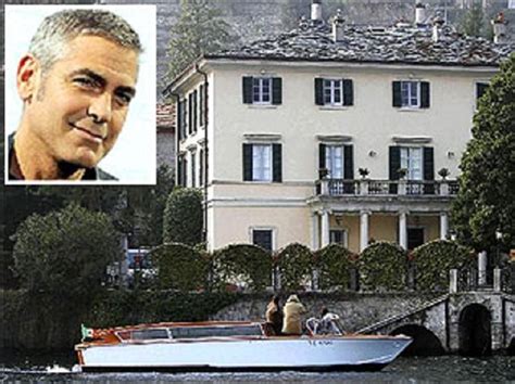 George Clooneys Villa Oleandra On Lake Como In Italy George Clooney