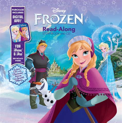 Image Frozen Read Along Storybook And Cd 2nd Version Disney