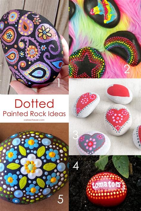 30 Easy Rock Painting Ideas Anyone Can Make Carla Schauer Designs