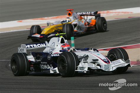 Robert Kubica Bmw Sauber F1 Team F107 At Bahrain Gp