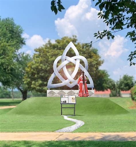 Eternal Heart Sculpture To Honor Choctawireland Relationship To Be