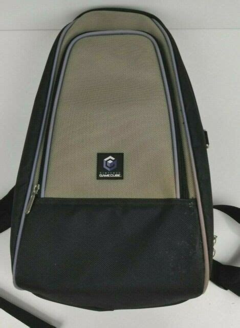 Nintendo Gamecube Official Backpack Carry Case Bag Used Good Condition