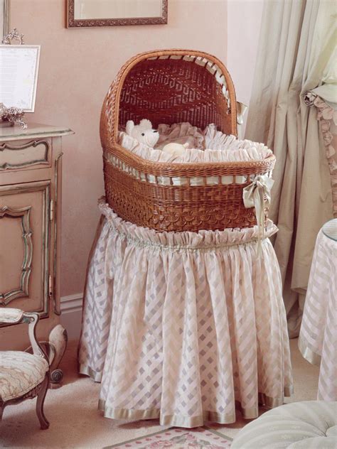 Elegant Bassinet In Baby Room Hgtv