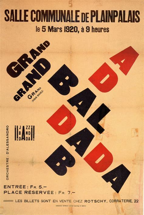 Christian Schad Poster For The Grade Bal Dada 1920 Dada Art
