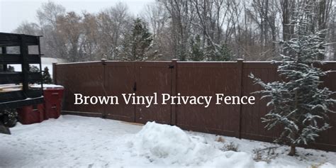 Finding a great service provider is now fast, easy, and free! Brown Vinyl Privacy Fence | Vinyl privacy fence, Vinyl ...