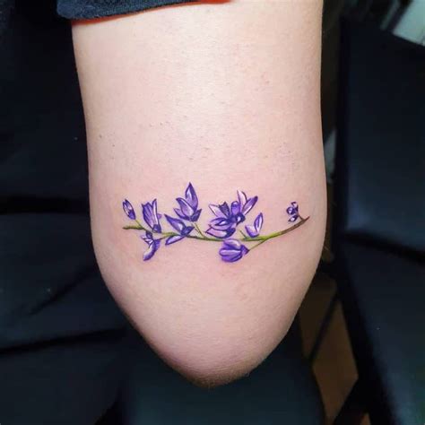 Top 41 Best Lilac Tattoo Ideas 2021 Inspiration Guide