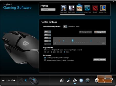 The logitech gaming software package is one of the very best in the marketplace. Logitech G402 Hyperion Fury Gaming Mouse Review - Page 3 ...