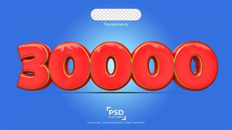 Premium Psd Thirty Thousand Dollars On Transparency Background Best