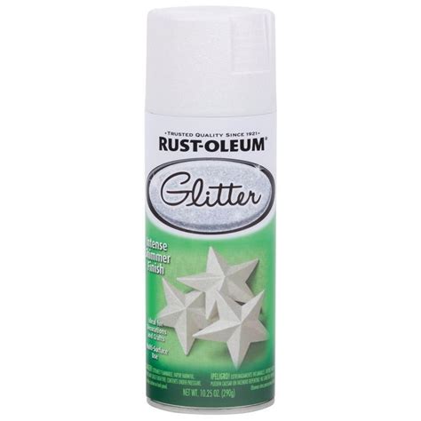 Rust Oleum Specialty 1025 Oz Kelly Green Glitter Spray Paint 6 Pack
