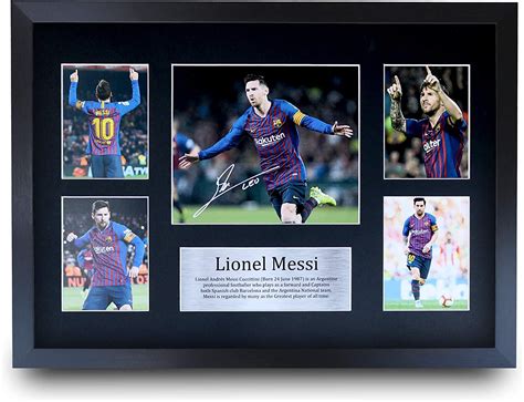 Sports Sports And Outdoors Memorabilia And Collectibles Lionel Messi Signed