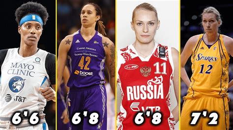 Tallest Female Basketball Players In Wnba History Youtube