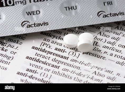 imagen genérica de citalopram tabletas receta como un antidepresivo conocido como selectivos de