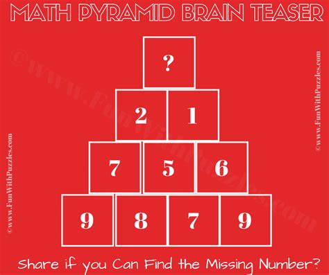 Tricky Math Picture Puzzle For Adults With Answer And