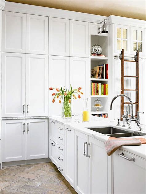 Here's how to get this cheap kitchen update done: Beyond Basic White Kitchen | Kitchen cabinet styles ...