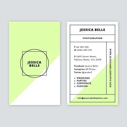 With canva's suite of creative business card layouts, you'll be able to find a design to fit your needs, and by using the canva design editor, you can freely personalize and customize your card without any fuss. Grid Layout Business Card - Easil