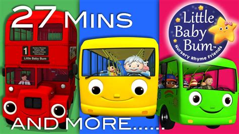 Wheels On The Bus All Wheels On The Bus Videos Little Baby Bum