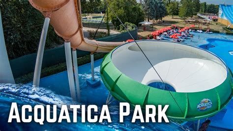 All Water Slides At Acquatica Park In Milan Italy Youtube