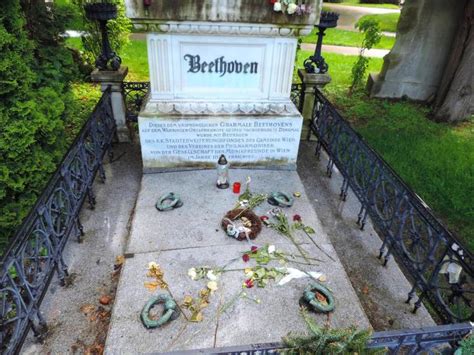 The Grave Of Ludwig Van Beethoven Vienna