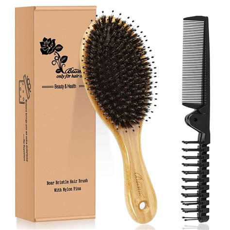 Buy Hair Brush Boar Bristle Hair Brushes For Women Curly Hair Best