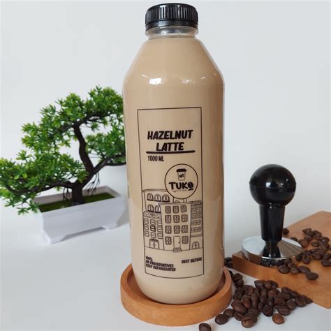 Jual Hazelnut Latte Liter I Kopi Susu Hazelnut Shopee Indonesia