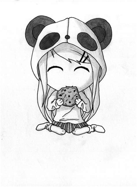 Re Draw This Little Bit Easier Drawing Panda Drawing